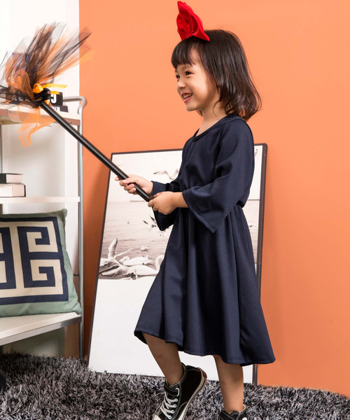 OSYAREVO(オシャレボ)の「キッズ コスプレ 魔女っ子(コスチューム/パーティーグッズ・キッズ・ネイビー・120/130/110/100/140/150)」の10枚目の写真