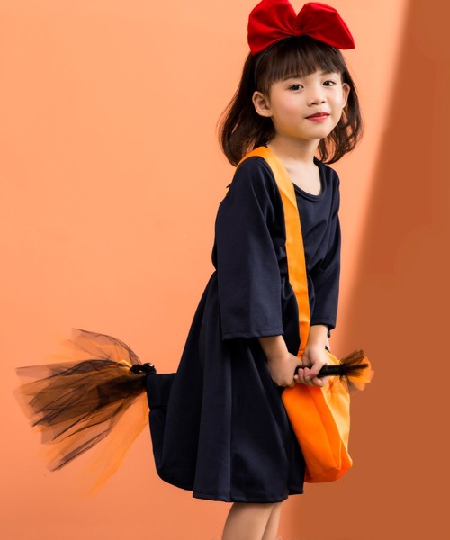OSYAREVO(オシャレボ)の「キッズ コスプレ 魔女っ子(コスチューム/パーティーグッズ・キッズ・ネイビー・120/130/110/100/140/150)」の5枚目の写真