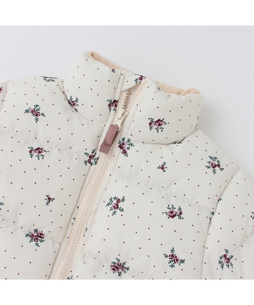 petit main(プティマイン)の「【GOODPRICE】中綿ジャケット(ブルゾン・キッズ・ターコイズブルー/イエロー/ライトベージュ/カーキ/ラベンダー/レッド・100cm/130cm/90cm/110cm/120cm/80cm)」の16枚目の写真