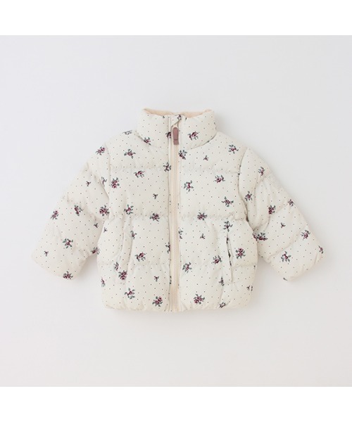 petit main(プティマイン)の「【GOODPRICE】中綿ジャケット(ブルゾン・キッズ・ターコイズブルー/イエロー/ライトベージュ/カーキ/ラベンダー/レッド・100cm/130cm/90cm/110cm/120cm/80cm)」の7枚目の写真