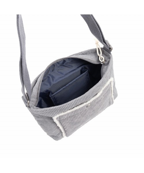 Champion（チャンピオン）の「Champion／チャンピオン　ブリオ　ボアショルダーバッグ　コーデュロイ　11342（ショルダーバッグ・レディース・アイボリー/イエロー/グレー・FREE）」の13枚目の写真