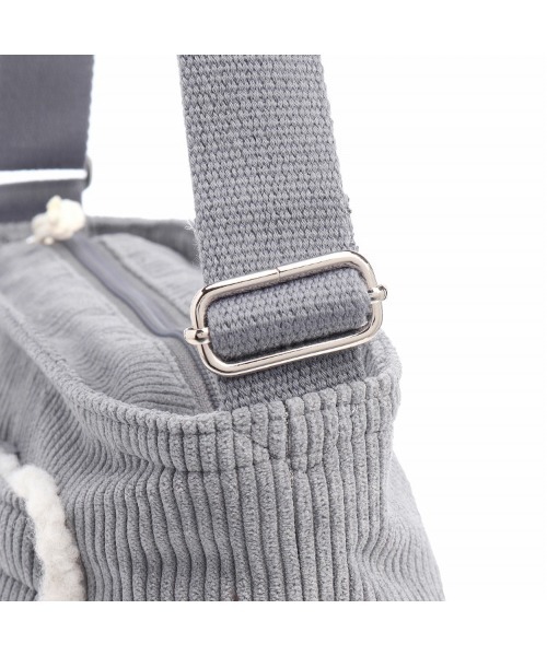 Champion（チャンピオン）の「Champion／チャンピオン　ブリオ　ボアショルダーバッグ　コーデュロイ　11342（ショルダーバッグ・レディース・アイボリー/イエロー/グレー・FREE）」の8枚目の写真