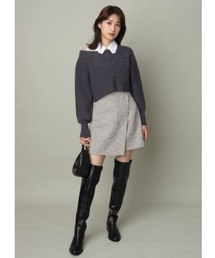 Rirandture - 新品タグ付 Rirandture 長袖シャツレイヤードニット 新品タグ付 Rirandture 長袖シャツレイヤードニット