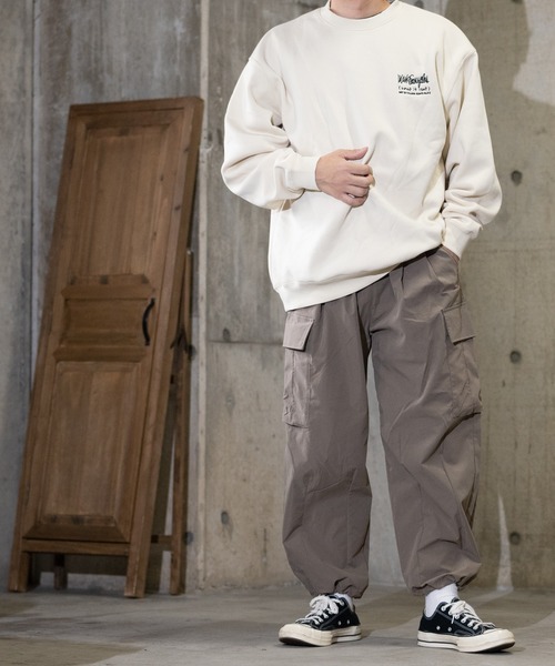 JOHN'S CLOSET（ジョンズクローゼット）の「【3】ポリ撥水 ストレッチ バルーンカーゴパンツ（カーゴパンツ・メンズ・カーキ/ベージュ系その他/ブラック・LARGE/X-LARGE/MEDIUM）」の21枚目の写真