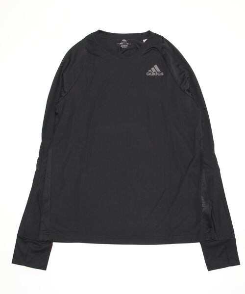 アディダス adidas スリーストライプス 長袖Tシャツ（Tシャツ/カットソー）｜adidas（アディダス）