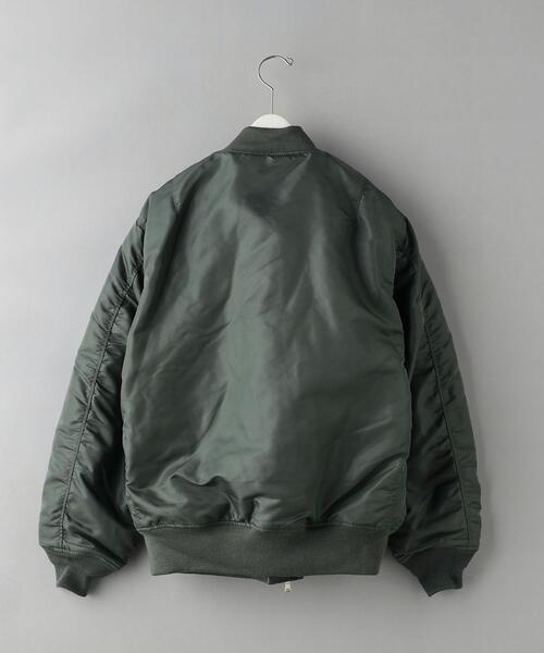 AVIREX（アヴィレックス）の「【別注】 ＜AVIREX＞ MA-1/アウター（ブルゾン・メンズ・ブラック/オリーブ・M/L/XL/S）」の10枚目の写真