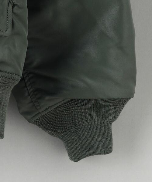 AVIREX（アヴィレックス）の「【別注】 ＜AVIREX＞ MA-1/アウター（ブルゾン・メンズ・ブラック/オリーブ・M/L/XL/S）」の12枚目の写真