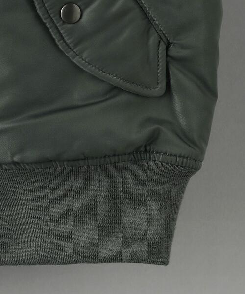 AVIREX（アヴィレックス）の「【別注】 ＜AVIREX＞ MA-1/アウター（ブルゾン・メンズ・ブラック/オリーブ・M/L/XL/S）」の8枚目の写真