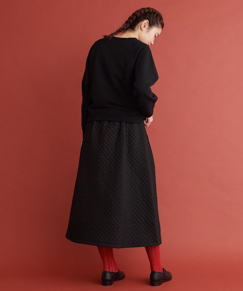 Malle(マル)の「Malle 小花キルティング スカート(スカート・レディース・マスタード/スミクロ・FREE)」の18枚目の写真