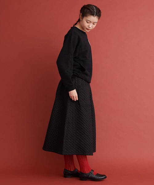 Malle(マル)の「Malle 小花キルティング スカート(スカート・レディース・マスタード/スミクロ・FREE)」の19枚目の写真