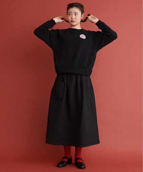 Malle(マル)の「Malle 小花キルティング スカート(スカート・レディース・マスタード/スミクロ・FREE)」の16枚目の写真