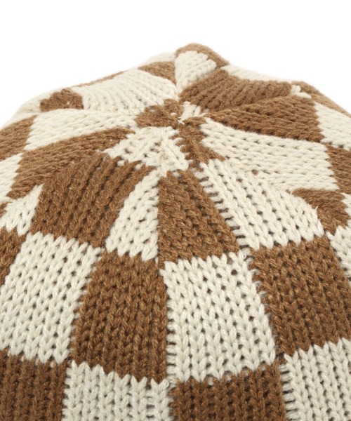 3.3 Field Trip （3.3フィールドトリップ）の「【UNISEX】3.3 Field Trip／チェッカーバケハ（ハット・レディース・ブラック/ブラウン/グリーン・FREE）」の5枚目の写真