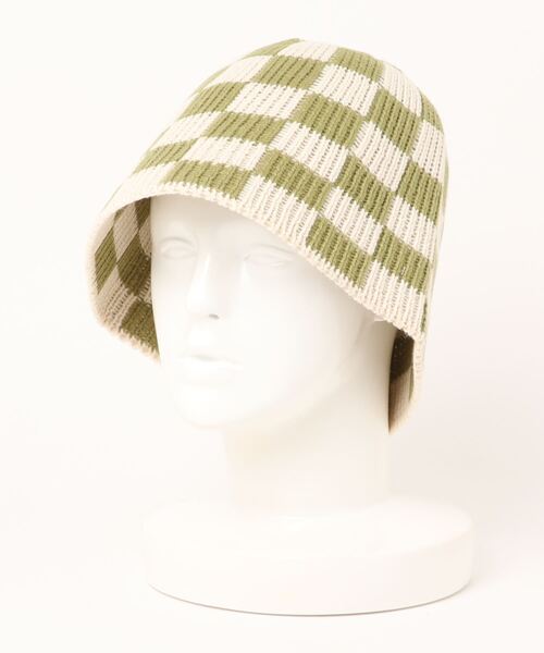 3.3 Field Trip （3.3フィールドトリップ）の「【UNISEX】3.3 Field Trip／チェッカーバケハ（ハット・レディース・ブラック/ブラウン/グリーン・FREE）」の12枚目の写真