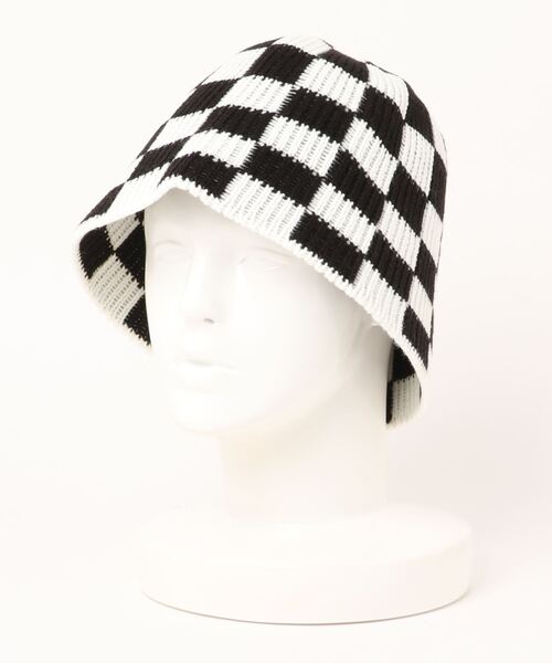 3.3 Field Trip （3.3フィールドトリップ）の「【UNISEX】3.3 Field Trip／チェッカーバケハ（ハット・レディース・ブラック/ブラウン/グリーン・FREE）」の14枚目の写真