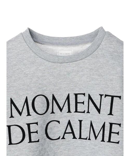 Green　Parks（グリーンパークス）の「キルティングロゴドロストプルオーバー＊（Tシャツ/カットソー・レディース・ブラック/杢グレー/ホワイト系その他2・FREE）」の13枚目の写真