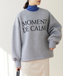 Green　Parks | キルティングロゴドロストプルオーバー＊(Tシャツ/カットソー)