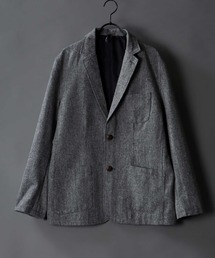 tweed tailored collar jacket/ツイード テイラードカラージャケット