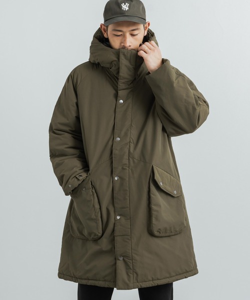 Audience（オーディエンス）の「60/40クロス 中綿 M-90 ミリタリーモッズコート オーバーサイズ AUD7156（モッズコート・メンズ・ブラック/オリーブ/グレー/ブラウン/ブルーグレー・M/L/XL）」の5枚目の写真