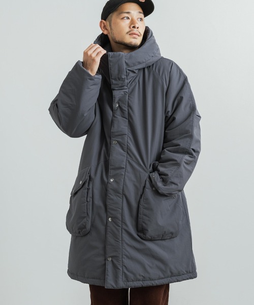 Audience（オーディエンス）の「60/40クロス 中綿 M-90 ミリタリーモッズコート オーバーサイズ AUD7156（モッズコート・メンズ・ブラック/オリーブ/グレー/ブラウン/ブルーグレー・M/L/XL）」の12枚目の写真