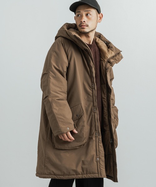 Audience（オーディエンス）の「60/40クロス 中綿 M-90 ミリタリーモッズコート オーバーサイズ AUD7156（モッズコート・メンズ・ブラック/オリーブ/グレー/ブラウン/ブルーグレー・M/L/XL）」の15枚目の写真