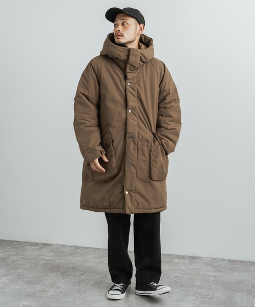 Audience（オーディエンス）の「60/40クロス 中綿 M-90 ミリタリーモッズコート オーバーサイズ AUD7156（モッズコート・メンズ・ブラック/オリーブ/グレー/ブラウン/ブルーグレー・M/L/XL）」の17枚目の写真