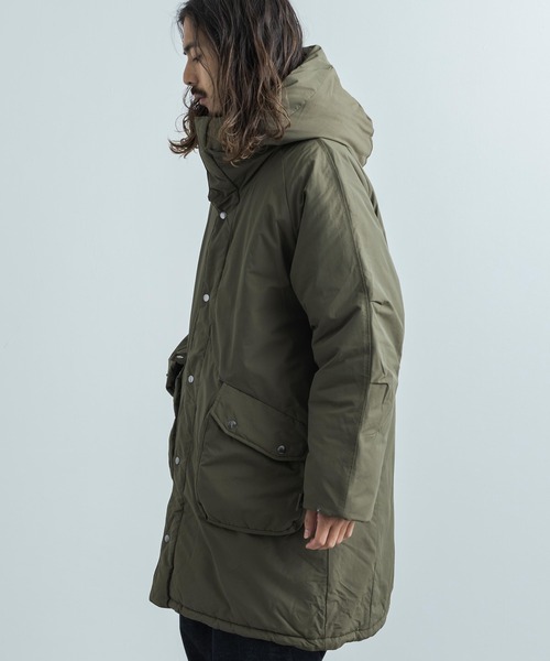 Audience（オーディエンス）の「60/40クロス 中綿 M-90 ミリタリーモッズコート オーバーサイズ AUD7156（モッズコート・メンズ・ブラック/オリーブ/グレー/ブラウン/ブルーグレー・M/L/XL）」の19枚目の写真