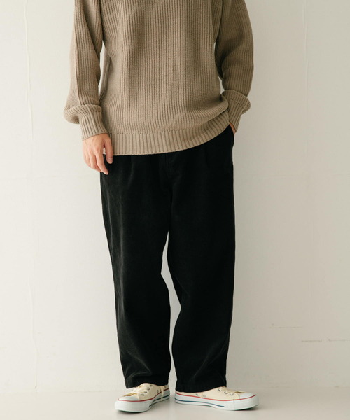 ITEMS URBANRESEARCH（アイテムズ アーバンリサーチ）の「サンドブラストコーデュロイ パンツ（その他パンツ・メンズ・チャコールグレー/ブラウン・MEDIUM/LARGE）」の7枚目の写真