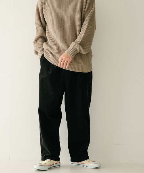 ITEMS URBANRESEARCH（アイテムズ アーバンリサーチ）の「サンドブラストコーデュロイ パンツ（その他パンツ・メンズ・チャコールグレー/ブラウン・MEDIUM/LARGE）」の4枚目の写真