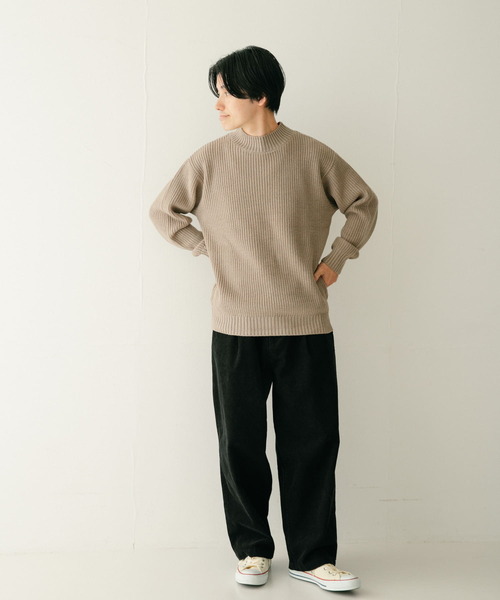 ITEMS URBANRESEARCH（アイテムズ アーバンリサーチ）の「サンドブラストコーデュロイ パンツ（その他パンツ・メンズ・チャコールグレー/ブラウン・MEDIUM/LARGE）」の6枚目の写真
