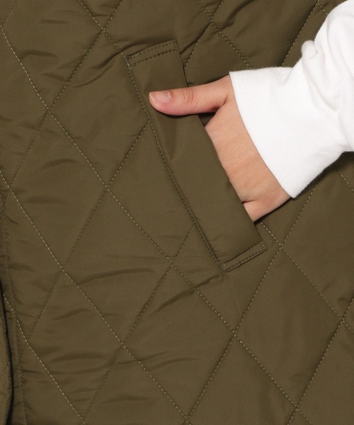 LEPSIM（レプシィム）の「【FOR I SERIES】キルティングベスト　174690（ダウンベスト・レディース・ブラック/カーキ・SMALL）」の13枚目の写真