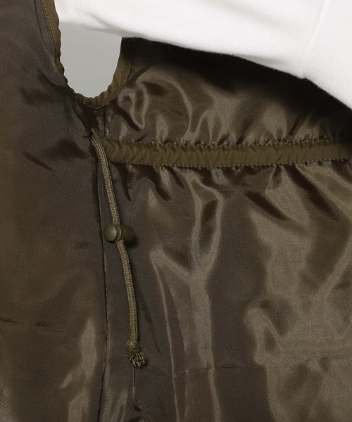 LEPSIM（レプシィム）の「【FOR I SERIES】キルティングベスト　174690（ダウンベスト・レディース・ブラック/カーキ・SMALL）」の10枚目の写真