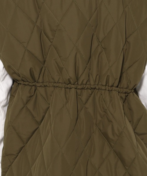 LEPSIM（レプシィム）の「【FOR I SERIES】キルティングベスト　174690（ダウンベスト・レディース・ブラック/カーキ・SMALL）」の20枚目の写真