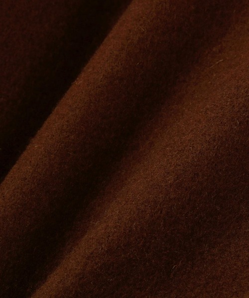 AVIREX(アヴィレックス)の「≪WEB&DEPOT限定≫WOOL MOSSA STADIUM JACKET/ ウールモッサ スタジアムジャケット/ スタジャン(スタジャン・レディース・ネイビー/ブラウン・SMALL/MEDIUM)」の18枚目の写真