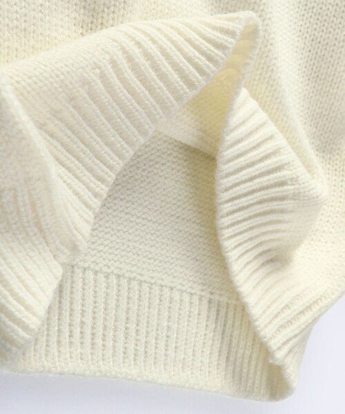 BRANSHES（ブランシェス）の「求心柄ニット（ニット/セーター・キッズ・アイボリー・M/L/XL）」の10枚目の写真
