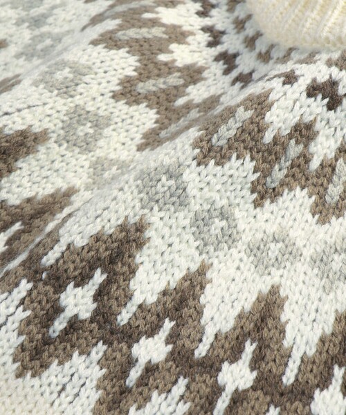 BRANSHES（ブランシェス）の「求心柄ニット（ニット/セーター・キッズ・アイボリー・M/L/XL）」の11枚目の写真