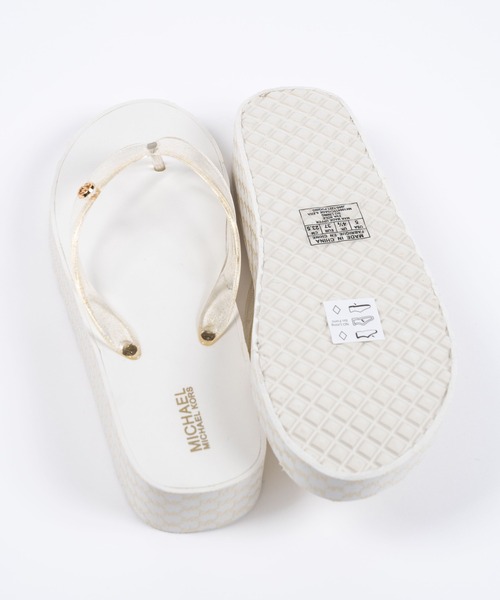 MICHAEL KORS☆プラットフォーム☆厚底ビーチサンダル 楽天市場】【セール】 マイケルコース サンダル eli platform
