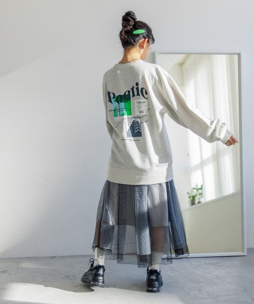 repipi armario(レピピ アルマリオ)の「チュールロングスカート(スカート・キッズ・ブラック/グレー・SMALL/MEDIUM/LARGE)」の19枚目の写真