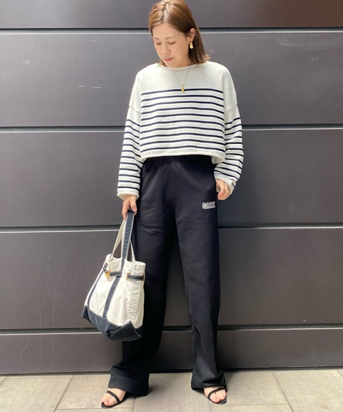 【TRICOTS JEAN MARC 】　NAVAL SHORT KNIT TRICOTS JEAN MARC 】NAVAL SHORT KNIT