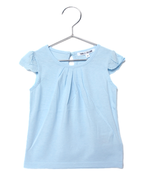 B:MING by BEAMS(ビーミングバイビームス)の「ビーミング by ビームス / 袖フリルTシャツ(Tシャツ/カットソー・キッズ・イエロー/ブルー/オフホワイト・110/130/100/120/90/80)」の15枚目の写真