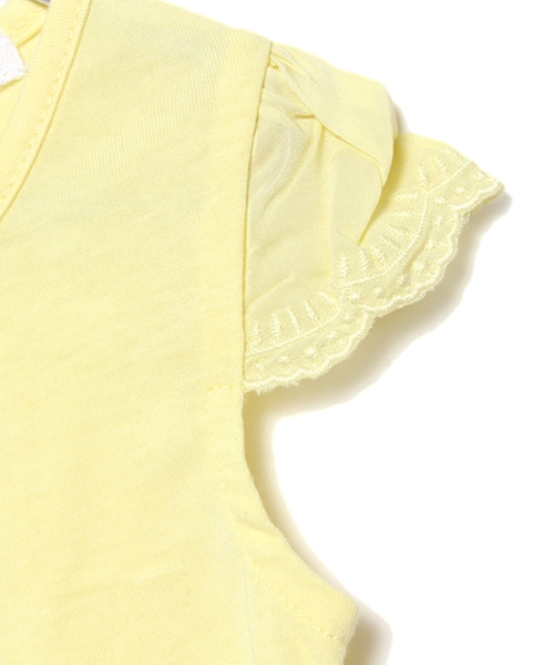B:MING by BEAMS(ビーミングバイビームス)の「ビーミング by ビームス / 袖フリルTシャツ(Tシャツ/カットソー・キッズ・イエロー/ブルー/オフホワイト・110/130/100/120/90/80)」の18枚目の写真
