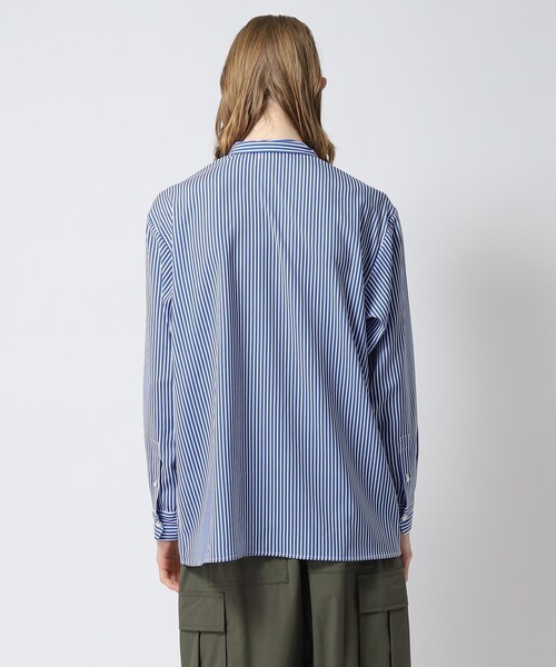 tk.TAKEO KIKUCHI(ティーケータケオキクチ)の「◆インバージョンフラワーシャツ(シャツ/ブラウス・メンズ・ブラック/ブラック系2/ブルー系2/ライトグレー・01/02/03)」の8枚目の写真