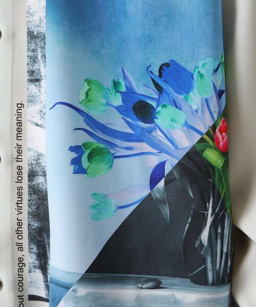 tk.TAKEO KIKUCHI(ティーケータケオキクチ)の「◆インバージョンフラワーシャツ(シャツ/ブラウス・メンズ・ブラック/ブラック系2/ブルー系2/ライトグレー・01/02/03)」の11枚目の写真