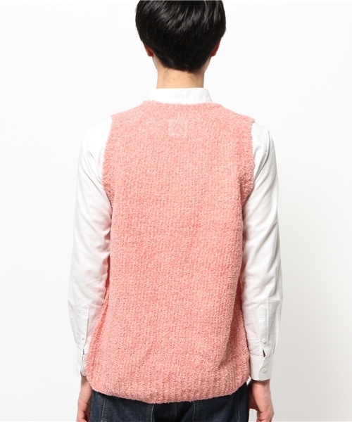 OUTLET（アウトレット）の「【BLOOM&BRANCH】tssCrewneckVest（ベスト・メンズ・ピンク系その他/イエロー系その他・1/2）」の5枚目の写真