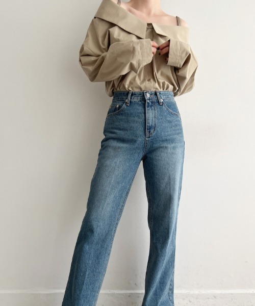 N.s（エヌドットエス）の「オフショルキャミブラウス（シャツ/ブラウス・レディース・キャメル/ホワイト・FREE）」の12枚目の写真