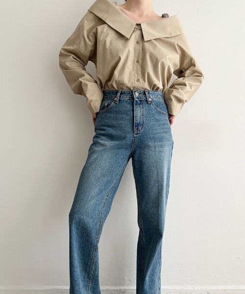 N.s（エヌドットエス）の「オフショルキャミブラウス（シャツ/ブラウス・レディース・キャメル/ホワイト・FREE）」の13枚目の写真