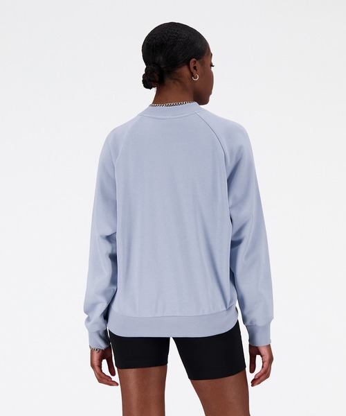 NEW BALANCE（ニューバランス）の「NB Essentials グラフィック スウェットクルー（スウェット・レディース・ライトブラウン/ブラック/ライトグレー・X-LARGE/LARGE/MEDIUM/SMALL）」の9枚目の写真