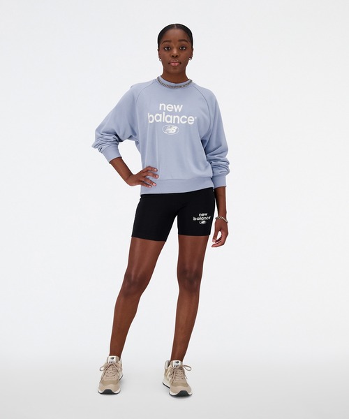 NEW BALANCE（ニューバランス）の「NB Essentials グラフィック スウェットクルー（スウェット・レディース・ライトブラウン/ブラック/ライトグレー・X-LARGE/LARGE/MEDIUM/SMALL）」の10枚目の写真