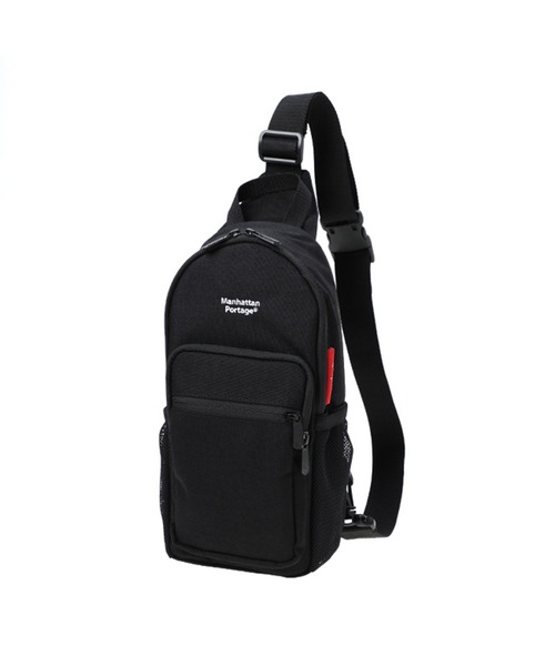 Manhattan Portage(マンハッタンポーテージ)の「Cobble Hill Sling Bag JR(ショルダーバッグ・メンズ・ブラック・X-SMALL)」の1枚目の写真