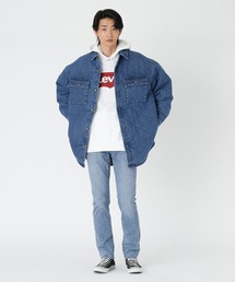 Levi's/リーバイス オーバーサイズ デニムジャケット インディゴブルー セール】Levi's/リーバイス オーバーサイズ デニムジャケット