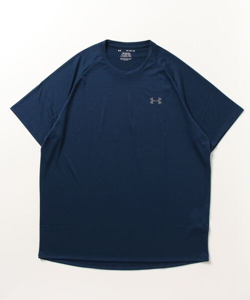 UNDER ARMOUR(アンダーアーマー)の「アンダーアーマー UAテック2.0 ショートスリーブ Tシャツ(Tシャツ/カットソー・メンズ・ブルー/ブラック/ホワイト/グレー/ネイビー系/ブラック×ブラック/ネイビー/グリーン/ブルー系/グレー系その他・M/4L/3L/LL/S/L)」の7枚目の写真